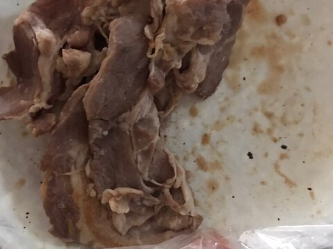 豚肉の生姜焼き